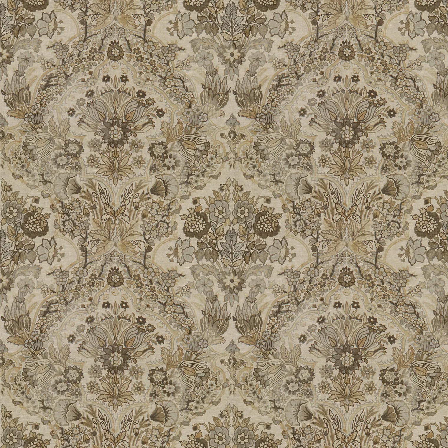 Tetbury fabric in grey/bisque color - pattern 2013134.611.0 - by Lee Jofa in the Royal Oak Anniversary collection