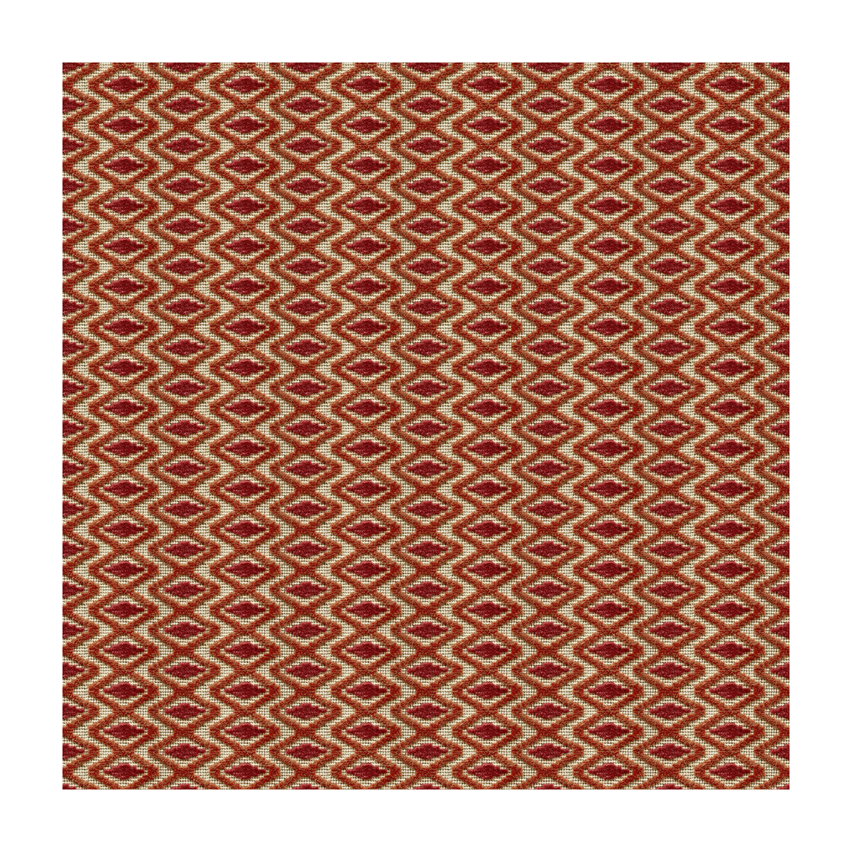 Otto Trellis fabric in spice/red color - pattern 2015119.229.0 - by Lee Jofa in the Parish-Hadley collection