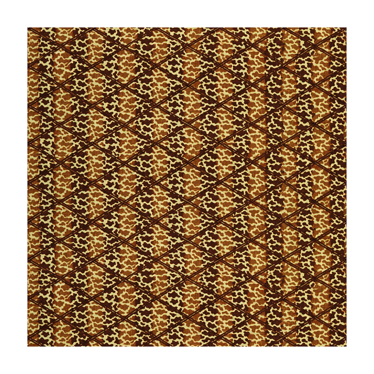 Jag Trellis fabric in brown color - pattern 2015131.86.0 - by Lee Jofa in the Parish-Hadley collection