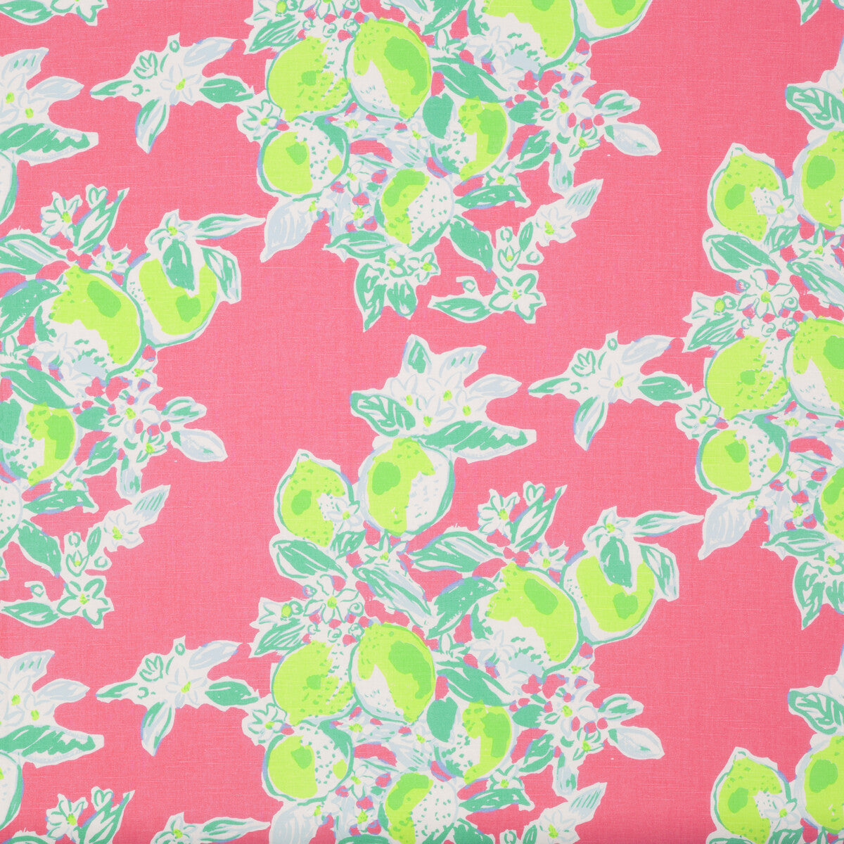 Pink Lemonade fabric in hotty pink color - pattern 2016113.77.0 - by Lee Jofa in the Lilly Pulitzer II collection