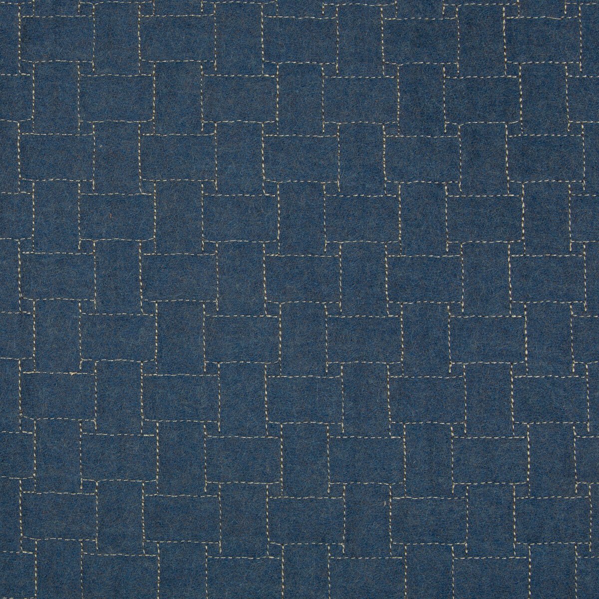Epping Quilt fabric in blue color - pattern 2017140.5.0 - by Lee Jofa in the Lodge II Weaves And Embroideries collection
