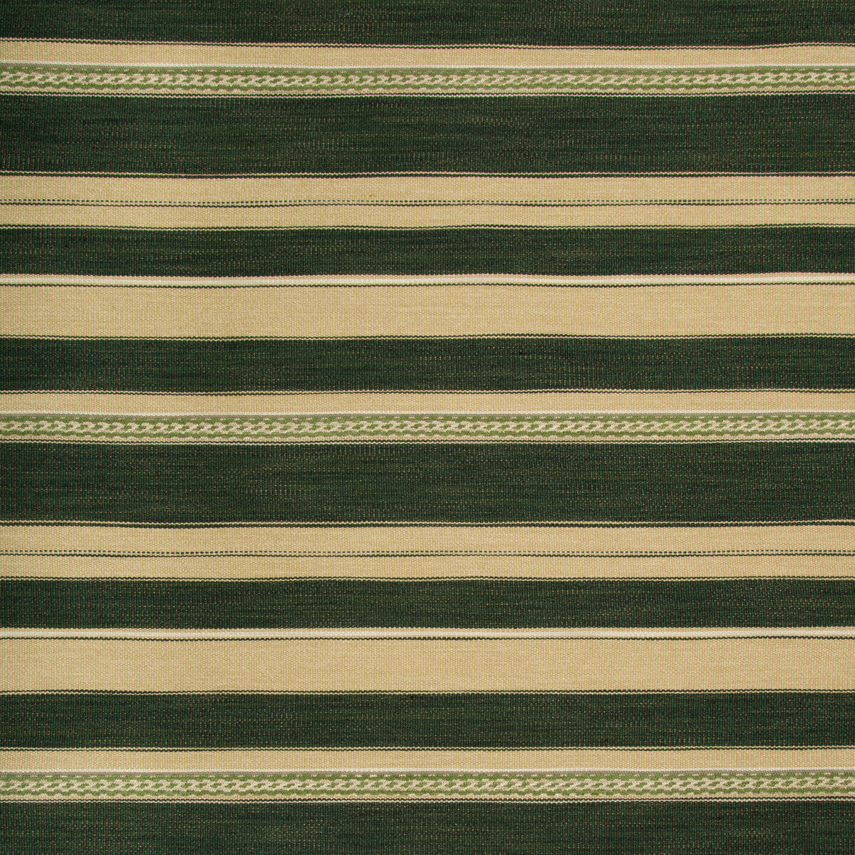 Entoto Stripe fabric in juniper/leaf color - pattern 2017143.303.0 - by Lee Jofa in the Merkato collection