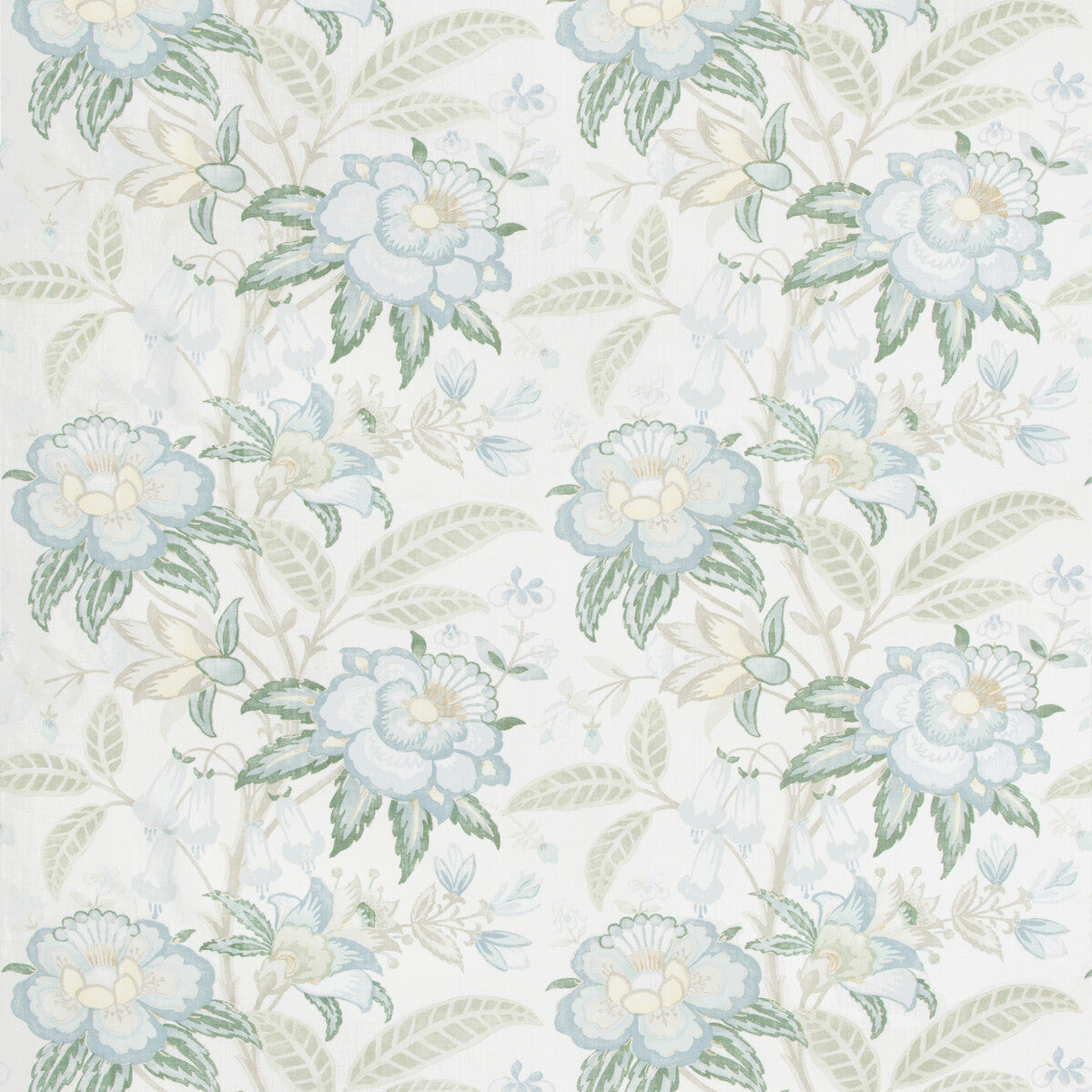 Davenport Print fabric in sea mist color - pattern 2017164.153.0 - by Lee Jofa in the Westport collection