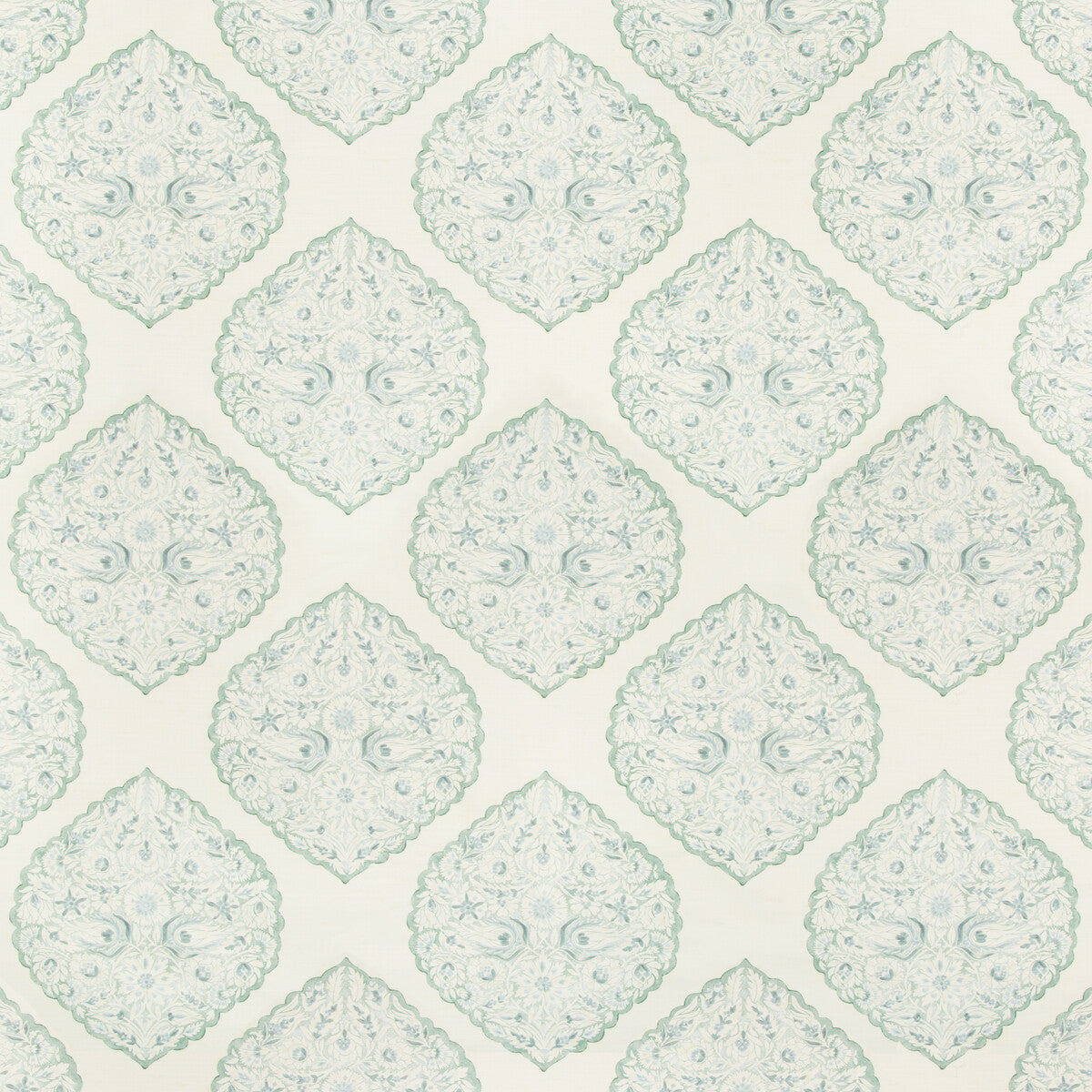 Lido Print fabric in mist color - pattern 2017165.123.0 - by Lee Jofa in the Westport collection