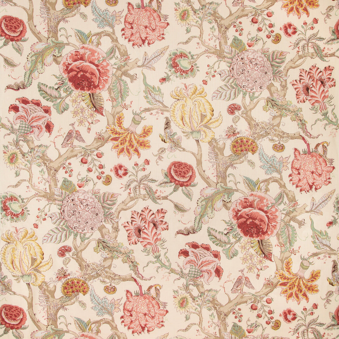 Adlington fabric in rose color - pattern 2019102.147.0 - by Lee Jofa in the Manor House collection