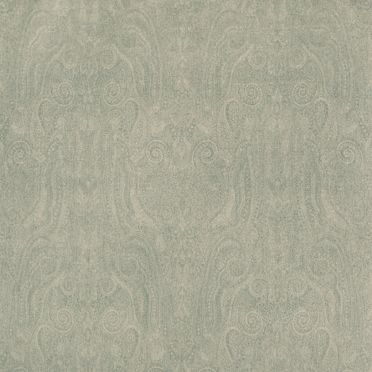 Foxhill Paisley fabric in aqua color - pattern 2019112.113.0 - by Lee Jofa in the Manor House collection