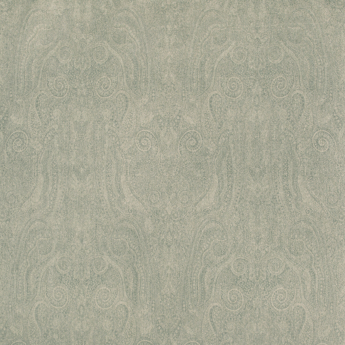 Foxhill Paisley fabric in aqua color - pattern 2019112.113.0 - by Lee Jofa in the Manor House collection