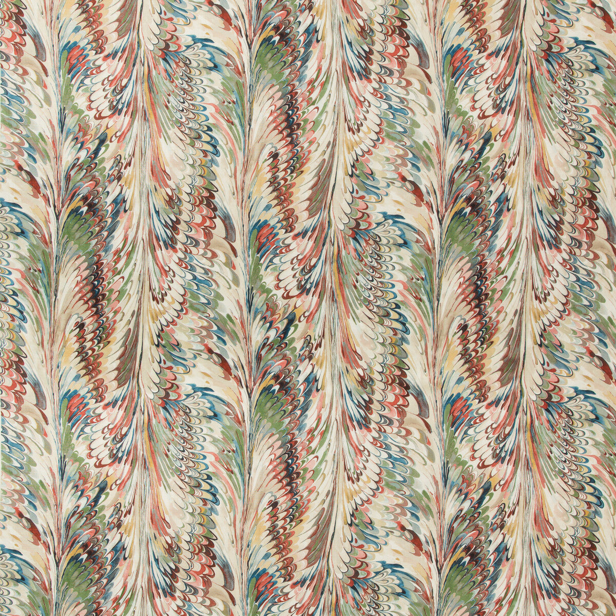 Taplow Print fabric in spice/leaf color - pattern 2019114.139.0 - by Lee Jofa in the Manor House collection