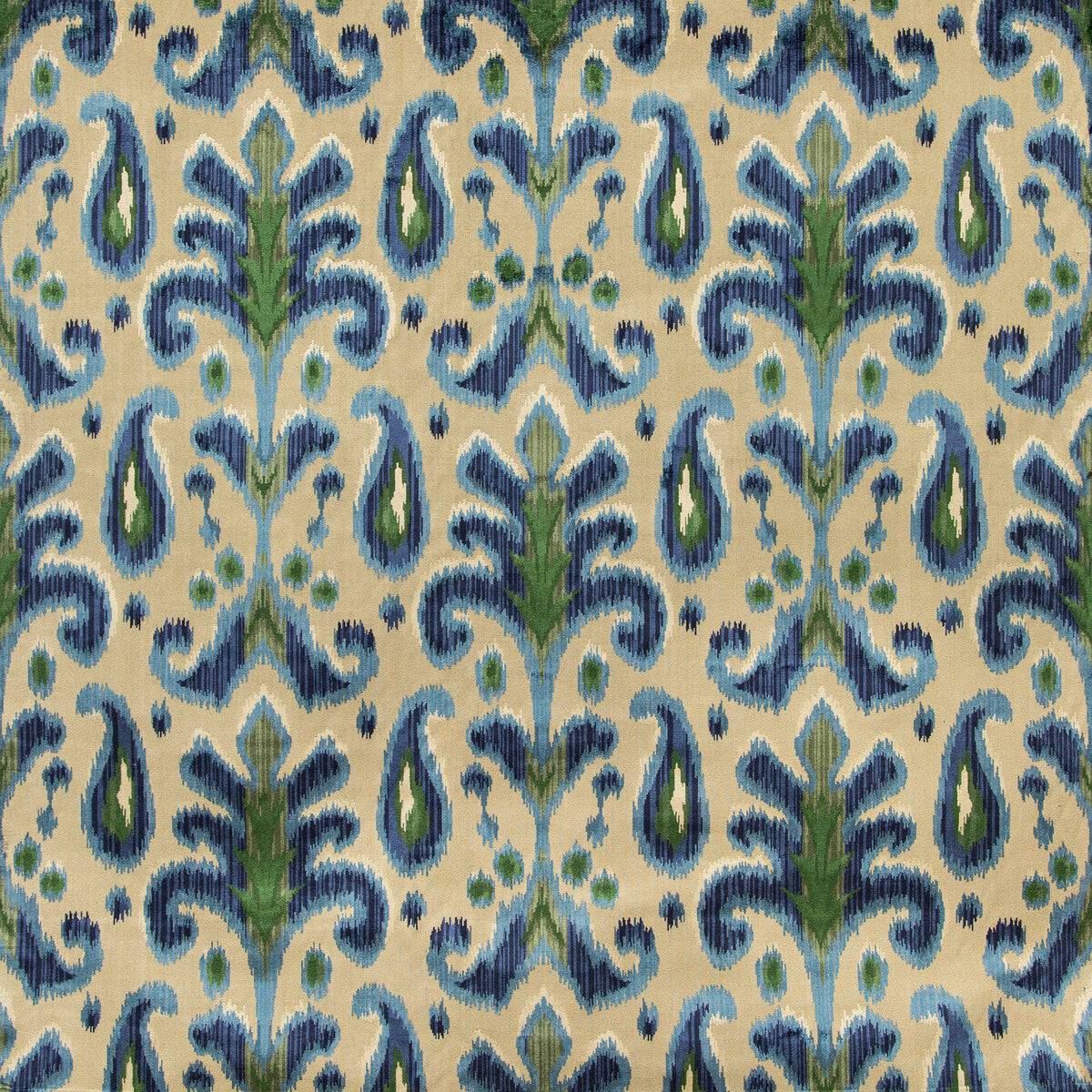 Bronwen Velvet fabric in blue/green color - pattern 2019123.53.0 - by Lee Jofa in the Harlington Velvets collection
