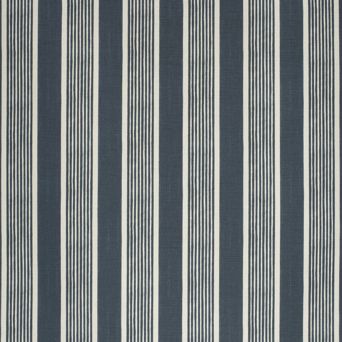 Elba Stripe fabric in navy color - pattern 2020131.501.0 - by Lee Jofa in the Paolo Moschino Fabrics collection
