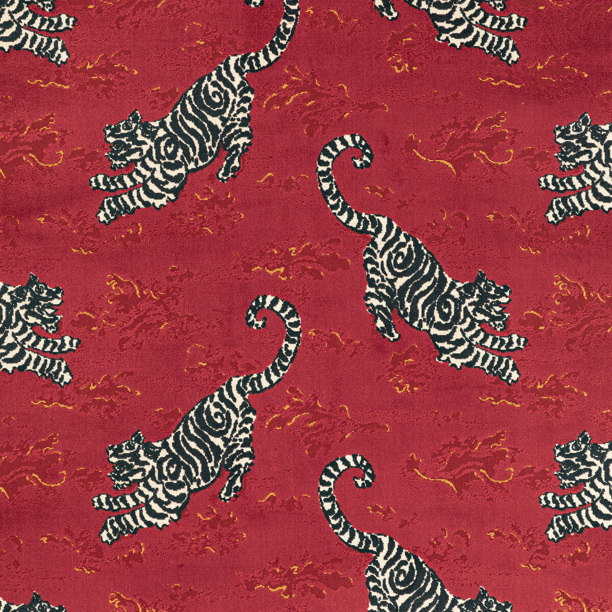 Bongol Velvet fabric in crimson color - pattern 2020200.198.0 - by Lee Jofa in the Mindoro collection