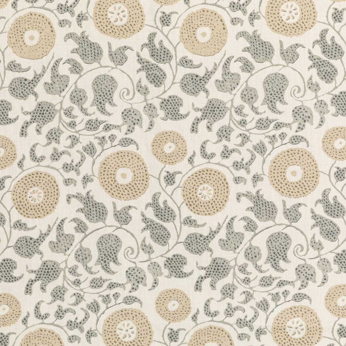Eldora Print fabric in flax color - pattern 2020204.1611.0 - by Lee Jofa in the Breckenridge collection