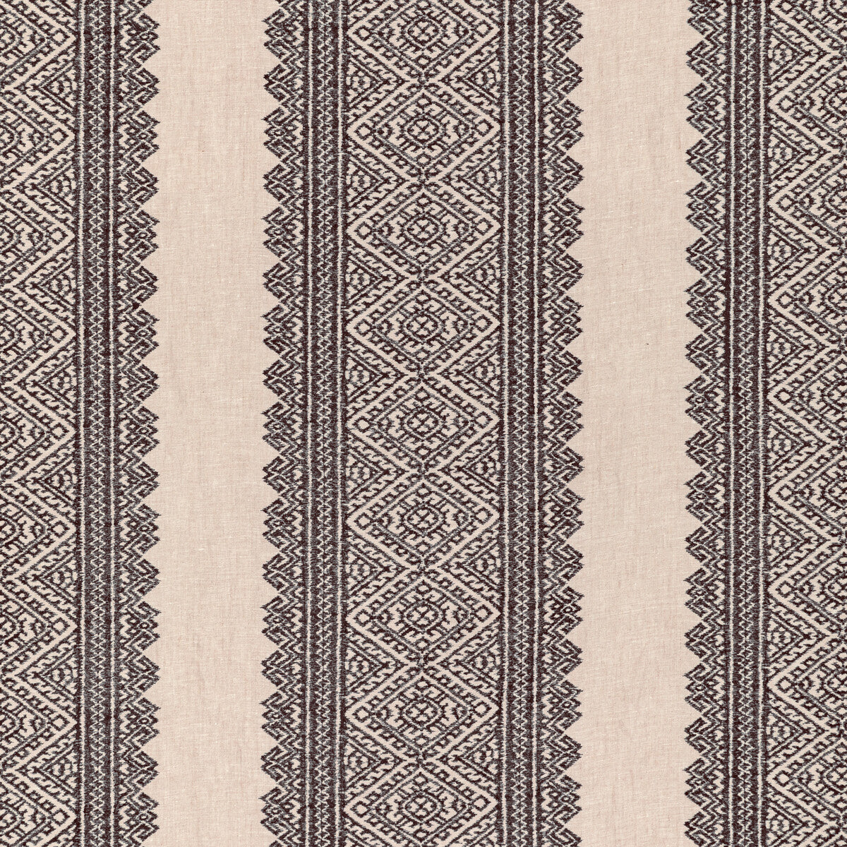 Avon Embroidery fabric in smoke color - pattern 2020211.68.0 - by Lee Jofa in the Breckenridge collection