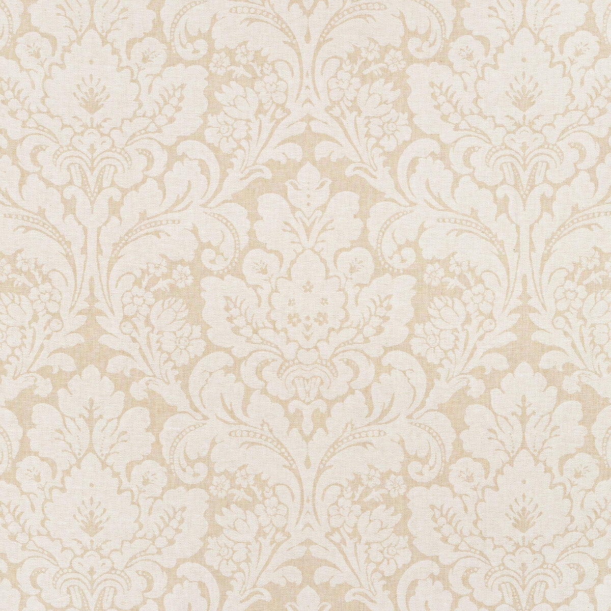 Acanthus Damask fabric in pearl color - pattern 2020212.1.0 - by Lee Jofa in the Oscar De La Renta IV collection