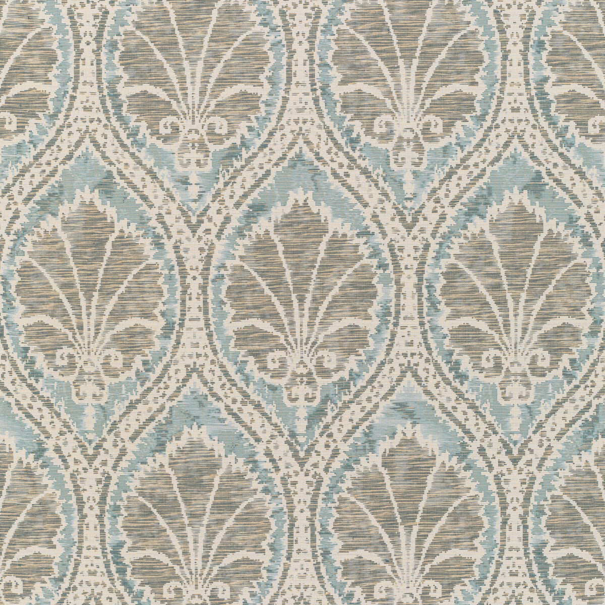 Seville Weave fabric in sky/aqua color - pattern 2021108.115.0 - by Lee Jofa in the Triana Weaves collection