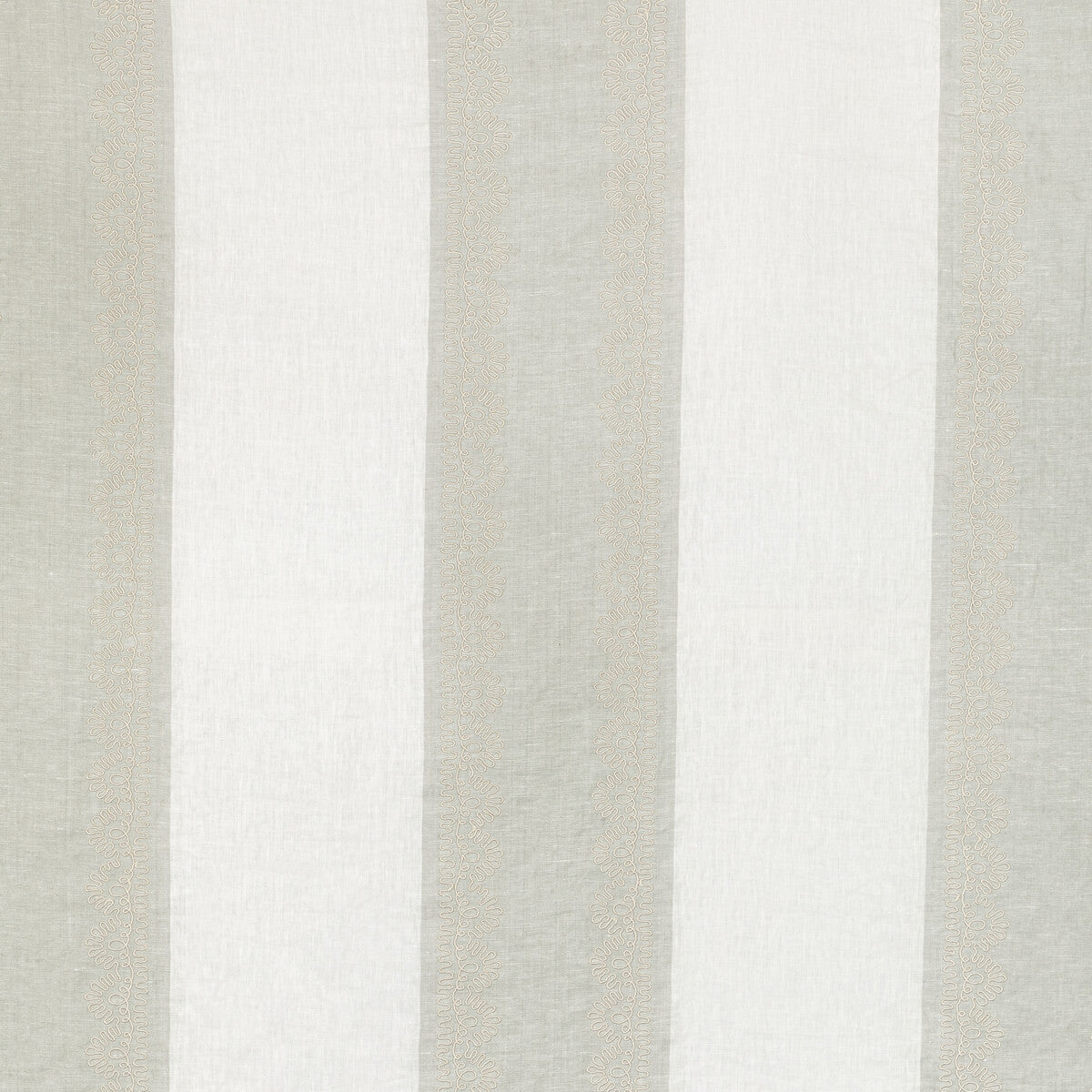 Banner Sheer fabric in sage color - pattern 2021123.123.0 - by Lee Jofa in the Summerland collection