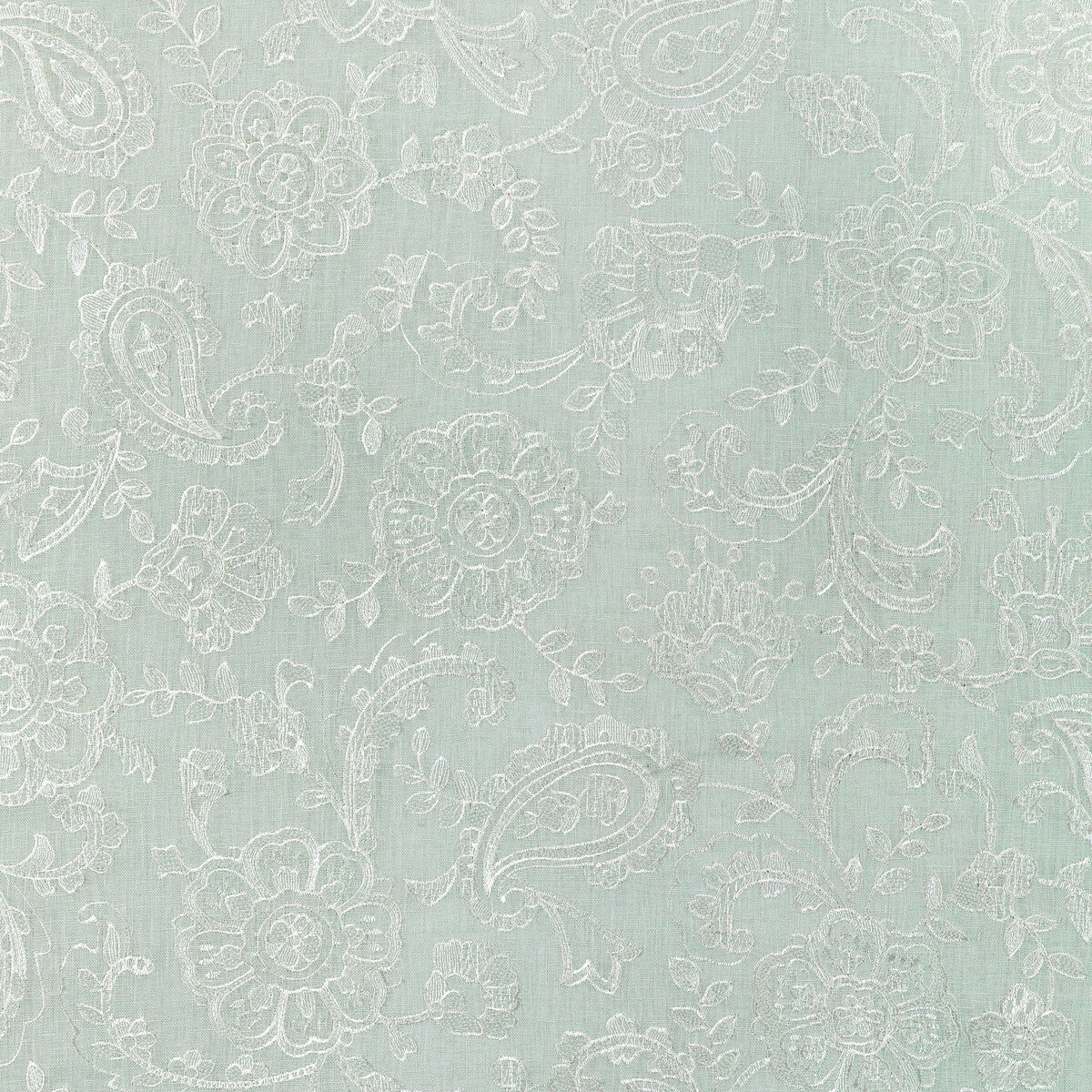 Varley Sheer fabric in seaglass color - pattern 2021128.123.0 - by Lee Jofa in the Summerland collection