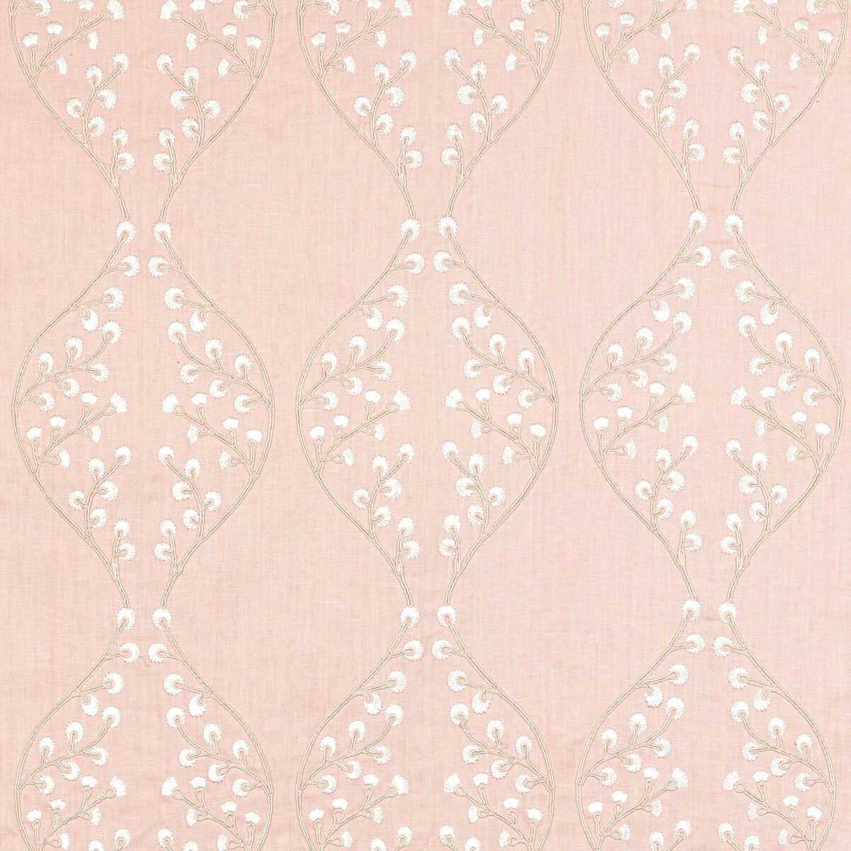 Lillie Embroidery fabric in petal color - pattern 2021129.17.0 - by Lee Jofa in the Summerland collection