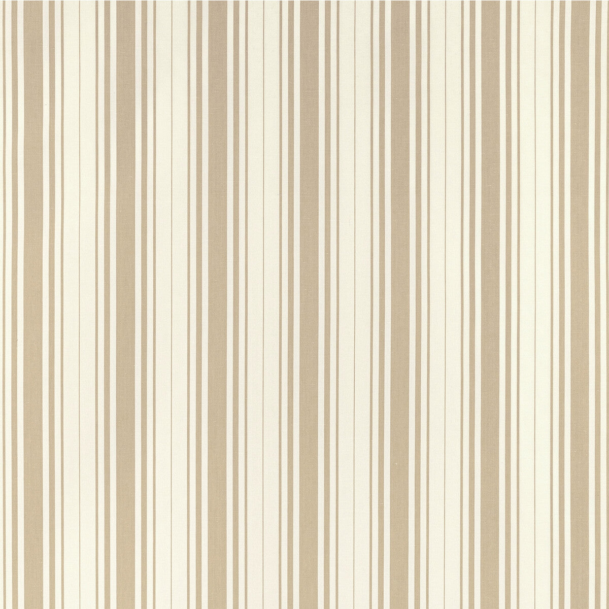 Baldwin Stripe fabric in stone color - pattern 2022100.16.0 - by Lee Jofa in the Sarah Bartholomew collection