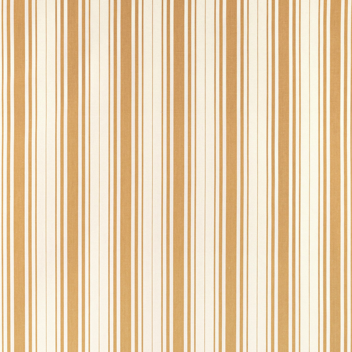 Baldwin Stripe fabric in saffron color - pattern 2022100.4.0 - by Lee Jofa in the Sarah Bartholomew collection