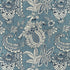 Jennings Print fabric in blue color - pattern 2022115.5.0 - by Lee Jofa in the Bunny Williams Arcadia collection