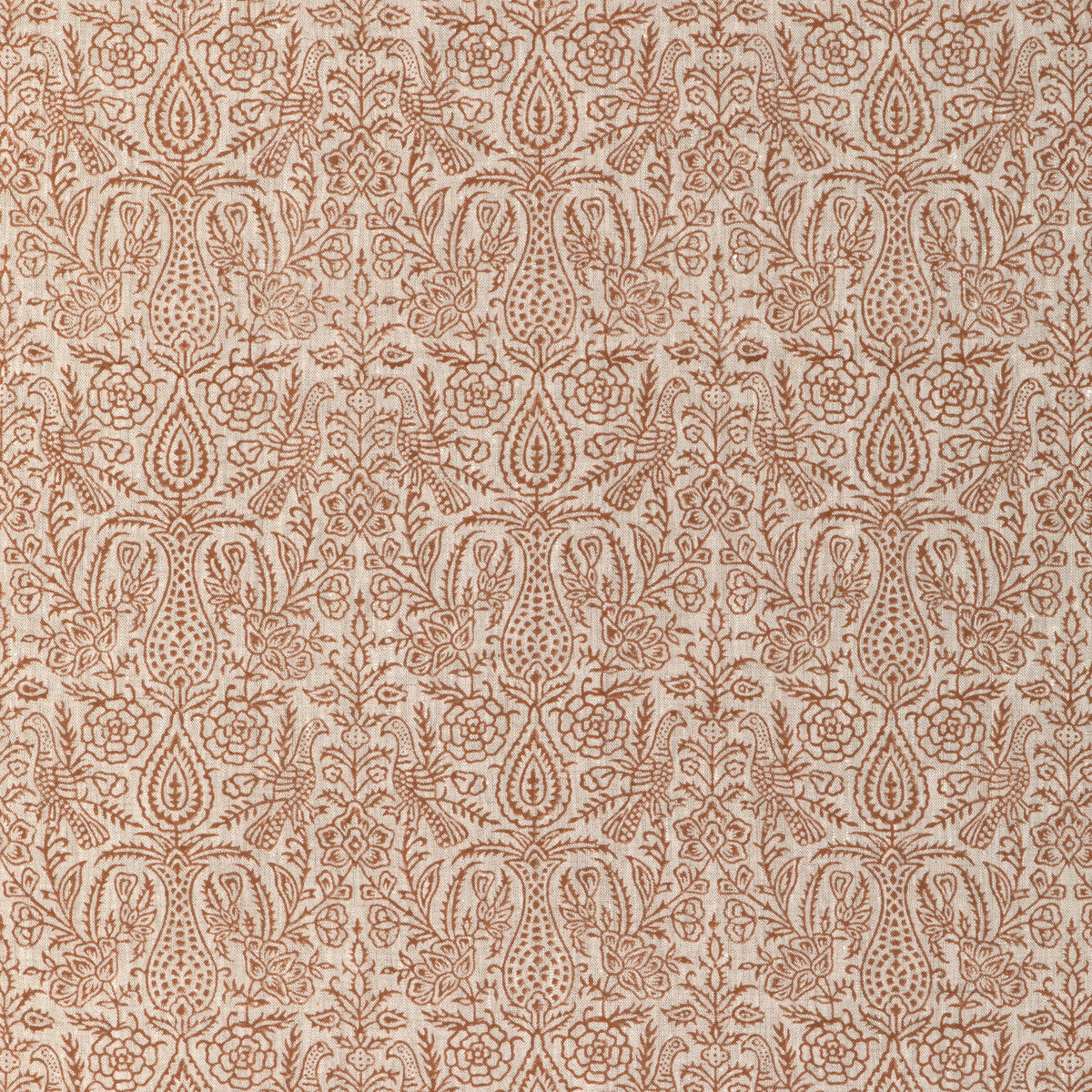 Haven Handblock fabric in spice color - pattern 2023101.12.0 - by Lee Jofa in the Clare Prints collection