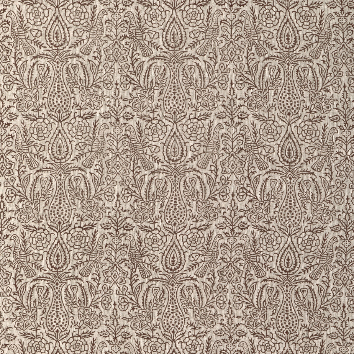 Haven Handblock fabric in java color - pattern 2023101.6.0 - by Lee Jofa in the Clare Prints collection