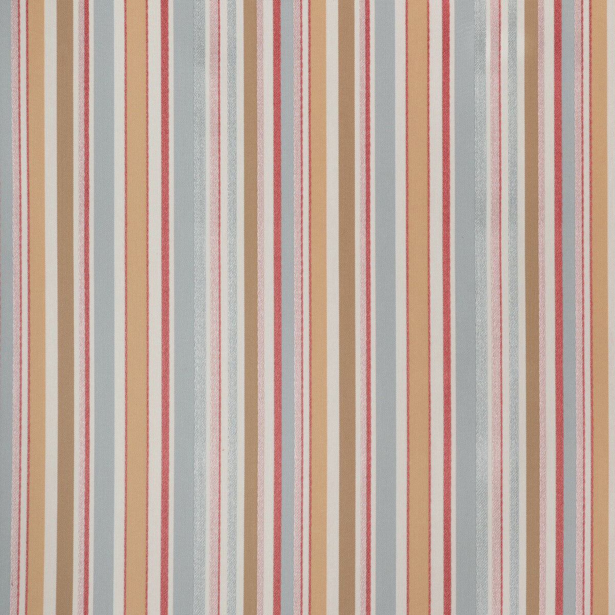 Siders Stripe fabric in rose/blue color - pattern 2023103.517.0 - by Lee Jofa in the Highfield Stripes And Plaids collection