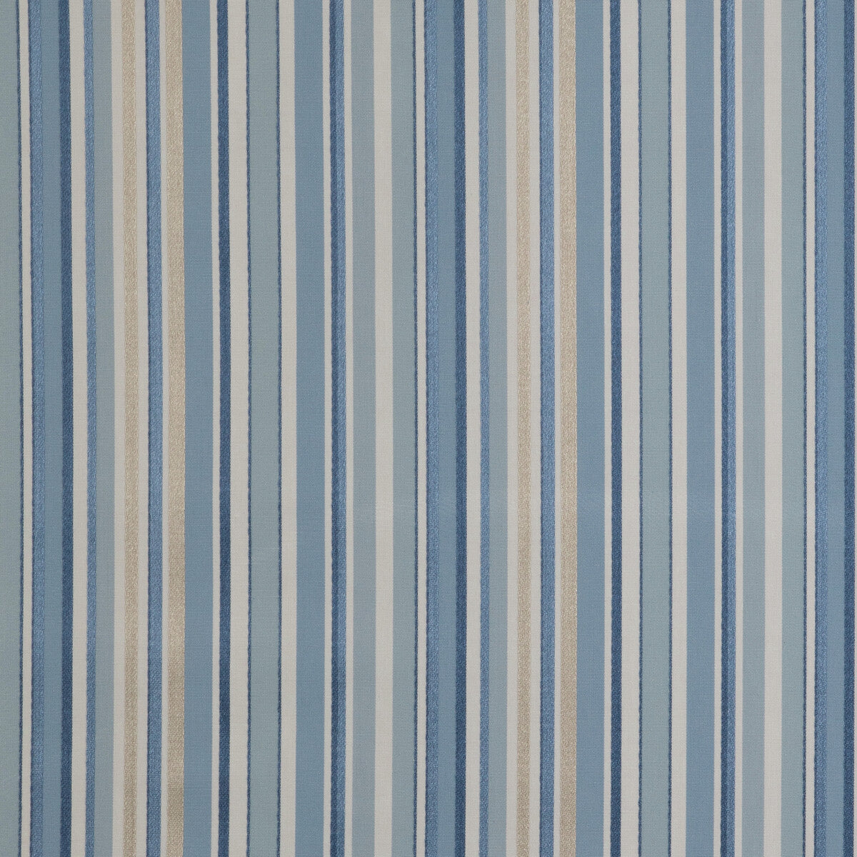 Siders Stripe fabric in capri/sky color - pattern 2023103.55.0 - by Lee Jofa in the Highfield Stripes And Plaids collection