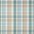 Fisher Plaid fabric in sky/stone color - pattern 2023107.1511.0 - by Lee Jofa in the Highfield Stripes And Plaids collection
