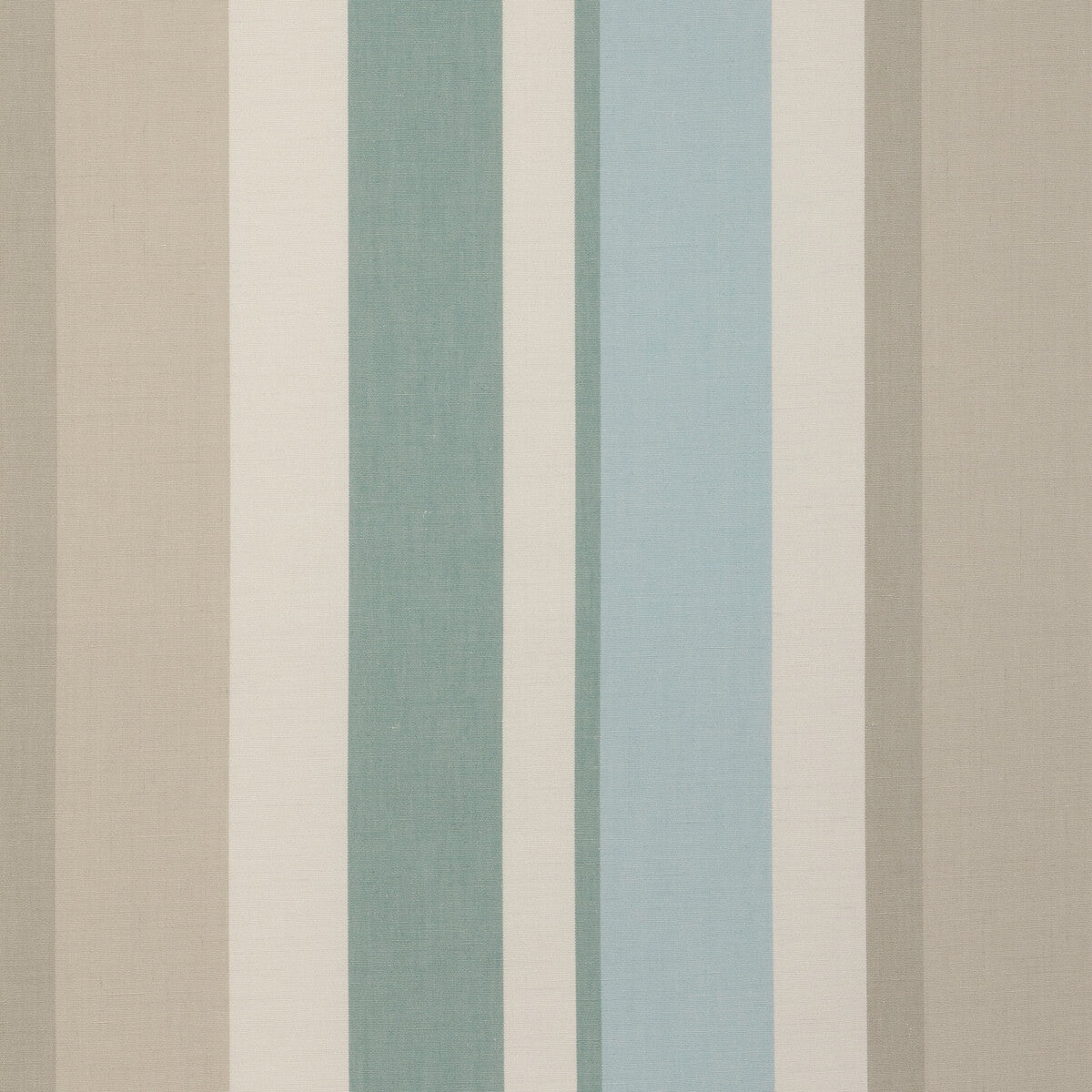 Fisher Stripe fabric in sky/stone color - pattern 2023108.1511.0 - by Lee Jofa in the Highfield Stripes And Plaids collection