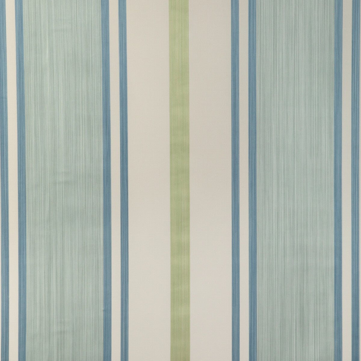 Davies Stripe fabric in aqua/leaf color - pattern 2023110.353.0 - by Lee Jofa in the Highfield Stripes And Plaids collection