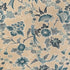 Posy Print fabric in sand/sky color - pattern 2023142.516.0 - by Lee Jofa in the Garden Walk collection