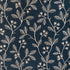 Iris Embroidery fabric in midnight color - pattern 2023144.50.0 - by Lee Jofa in the Garden Walk collection