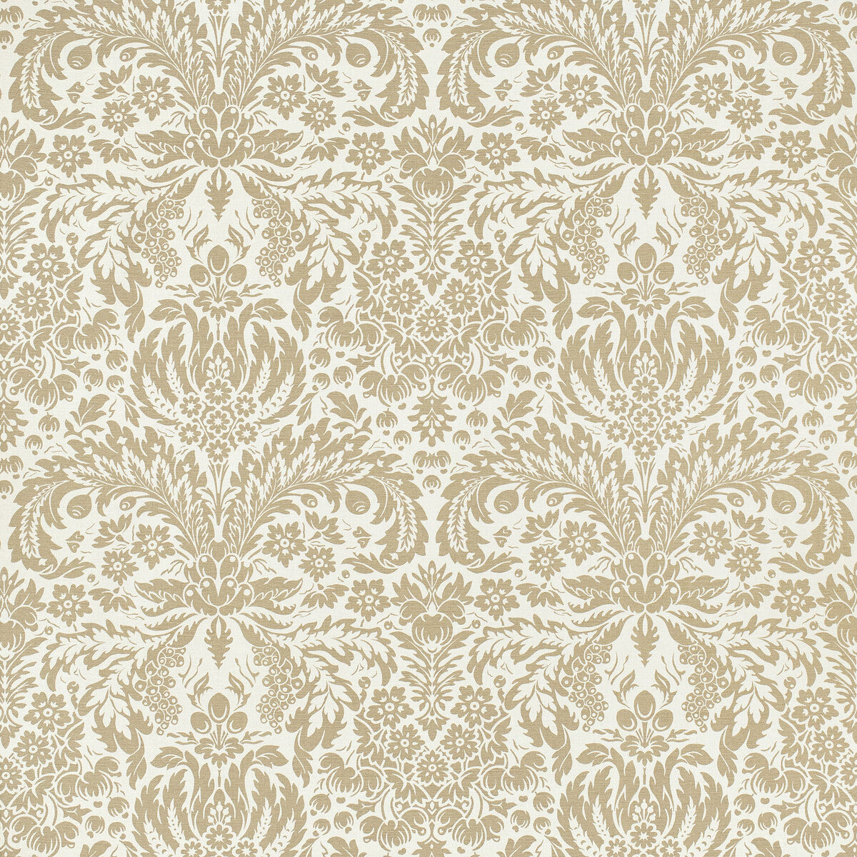 Damask fabric in marron glace color - pattern number 2024104.166.0 - by Lee Jofa in the Paolo Moschino Cornucopia collection