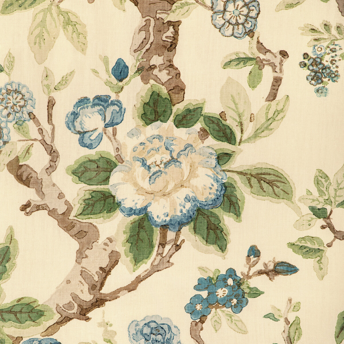 Tara Magnolia fabric in seamist color - pattern number 2025100.153.0 - by Lee Jofa in the Showroom Exclusive collection