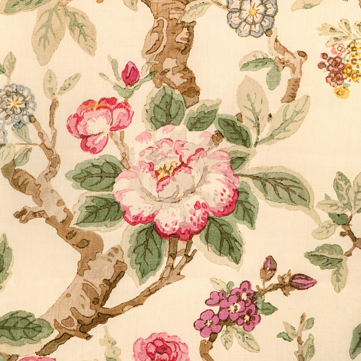 Tara Magnolia fabric in berry color - pattern number 2025100.73.0 - by Lee Jofa in the Showroom Exclusive collection