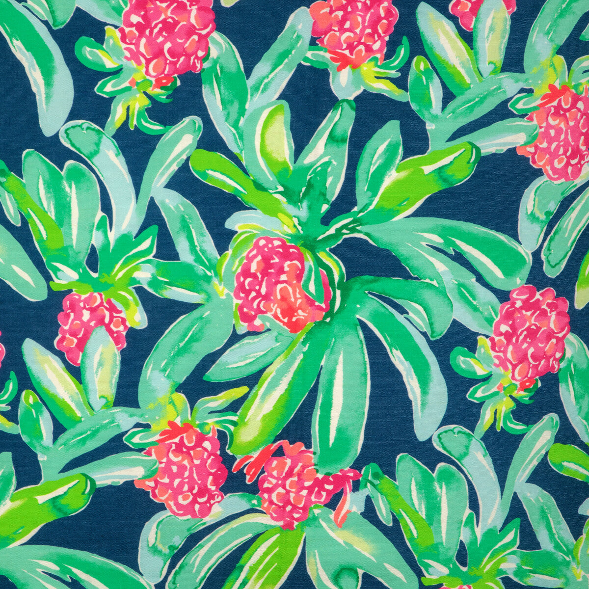 Island Exotic fabric in navy color - pattern number 2025110.517.0 - by Lee Jofa in the Lilly Pulitzer III collection
