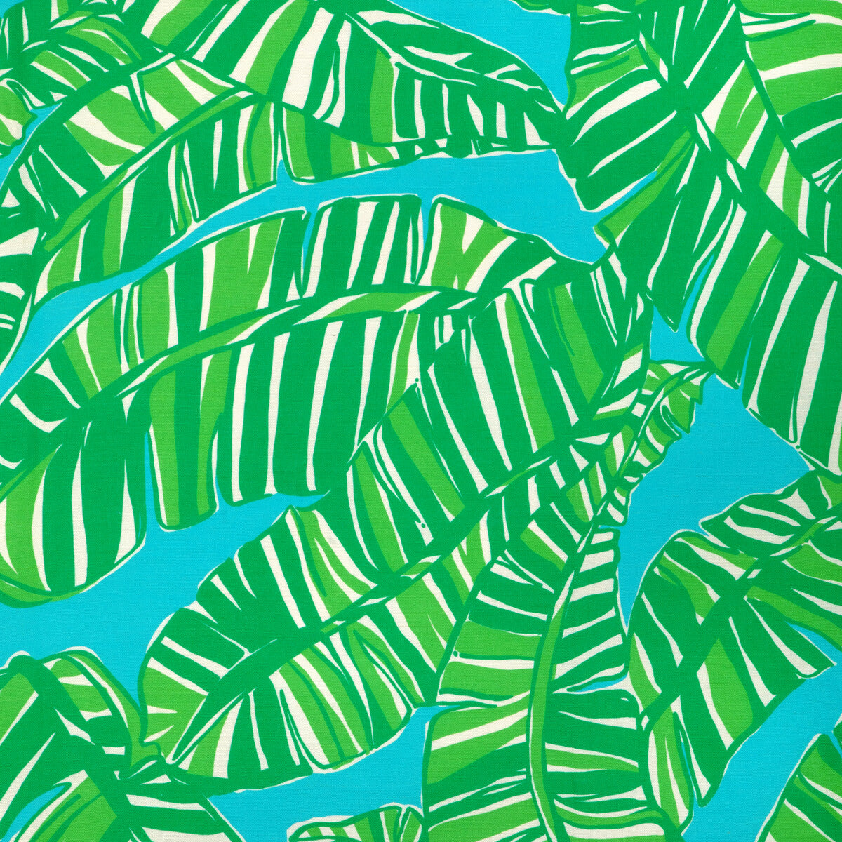 Go Bananas fabric in sea green color - pattern number 2025111.353.0 - by Lee Jofa in the Lilly Pulitzer III collection