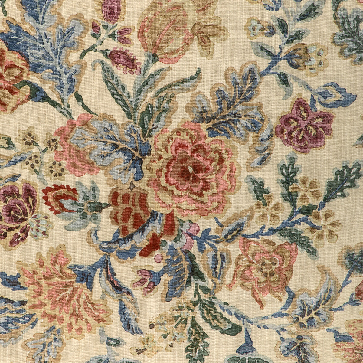 Bradstock fabric in blue multi color - pattern number 2025120.524.0 - by Lee Jofa in the Showroom Exclusive collection