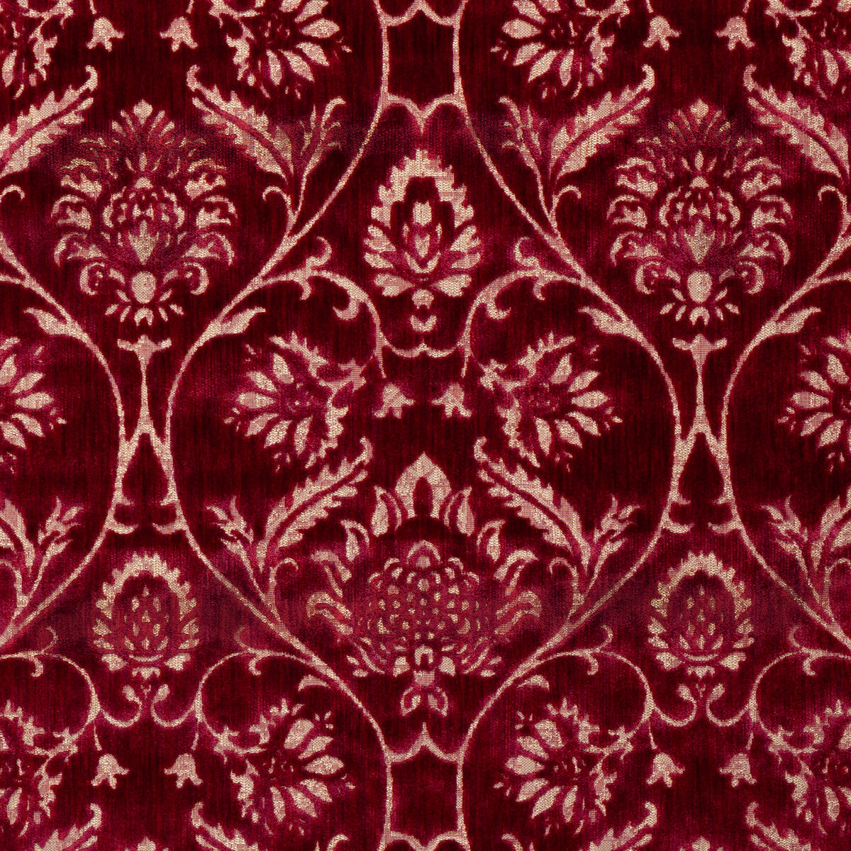 Coventry Velvet fabric in ruby color - pattern number 2025121.19.0 - by Lee Jofa in the Coventry Velvets collection