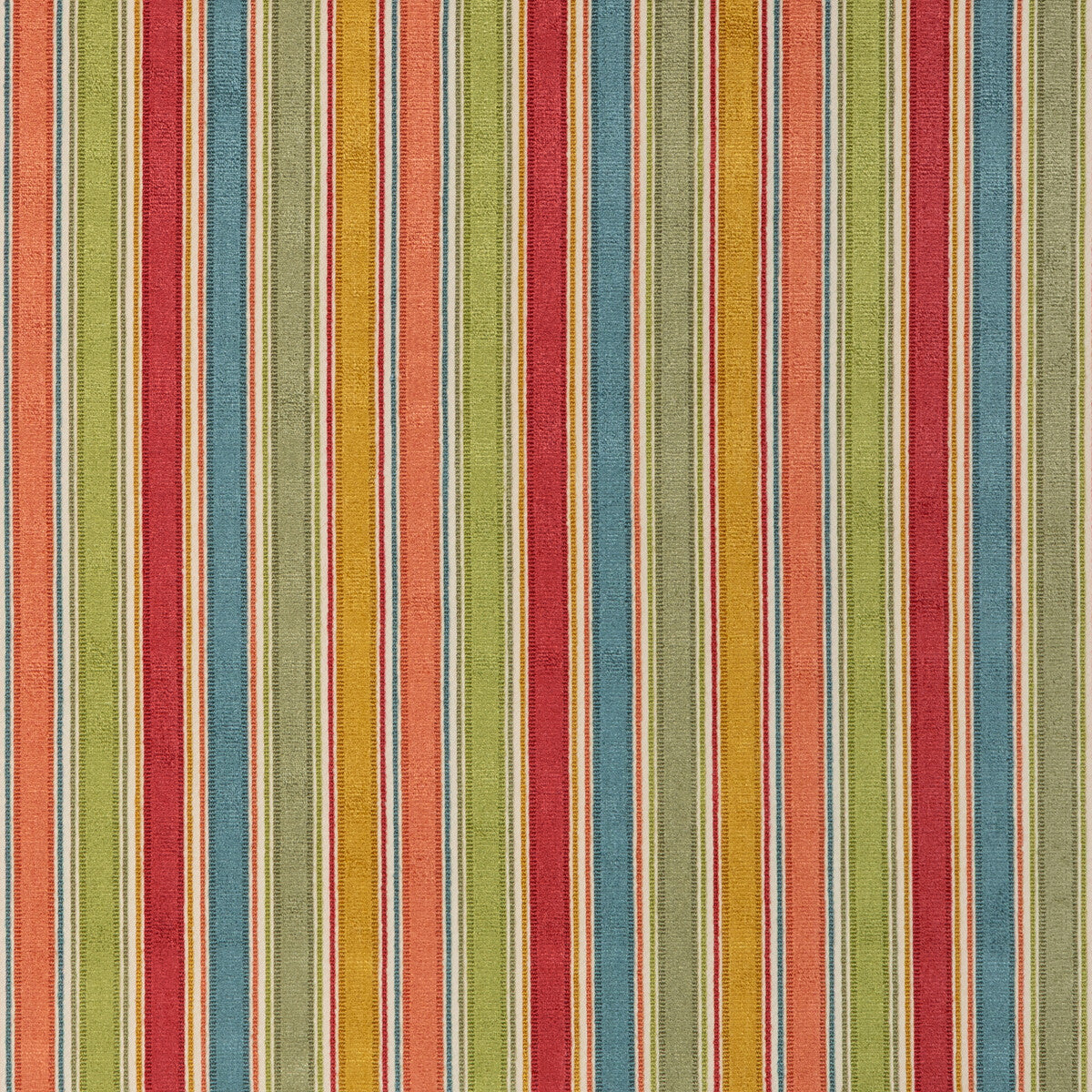 Hampstead Velvet fabric in multi color - pattern number 2025122.195.0 - by Lee Jofa in the Coventry Velvets collection