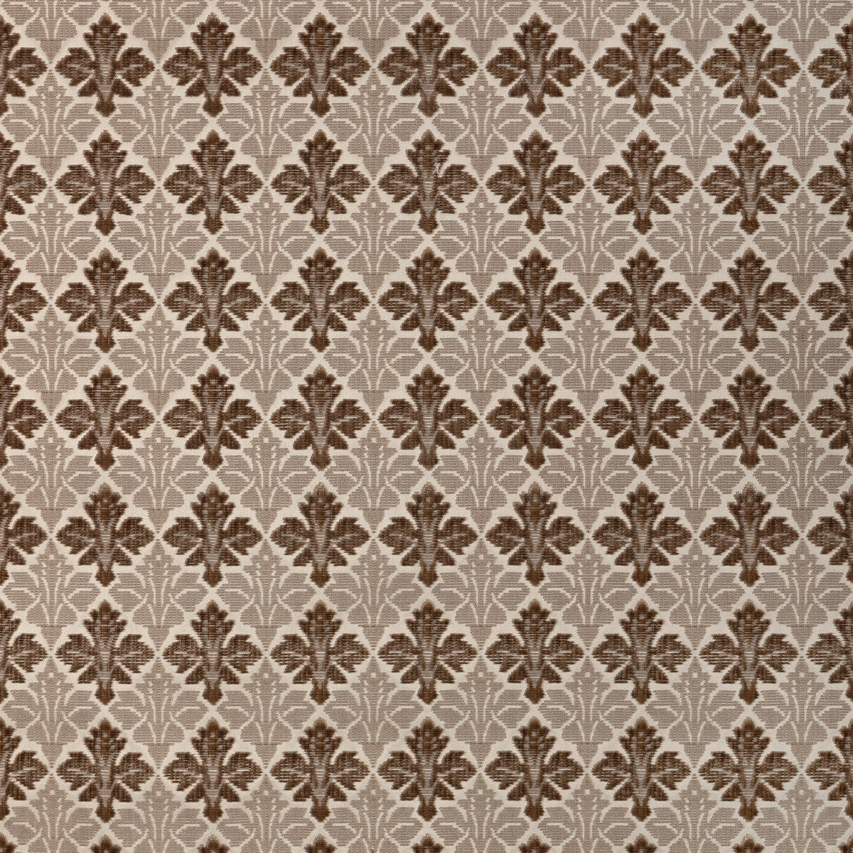 Fiore Velvet fabric in taupe color - pattern number 2025125.106.0 - by Lee Jofa in the Coventry Velvets collection