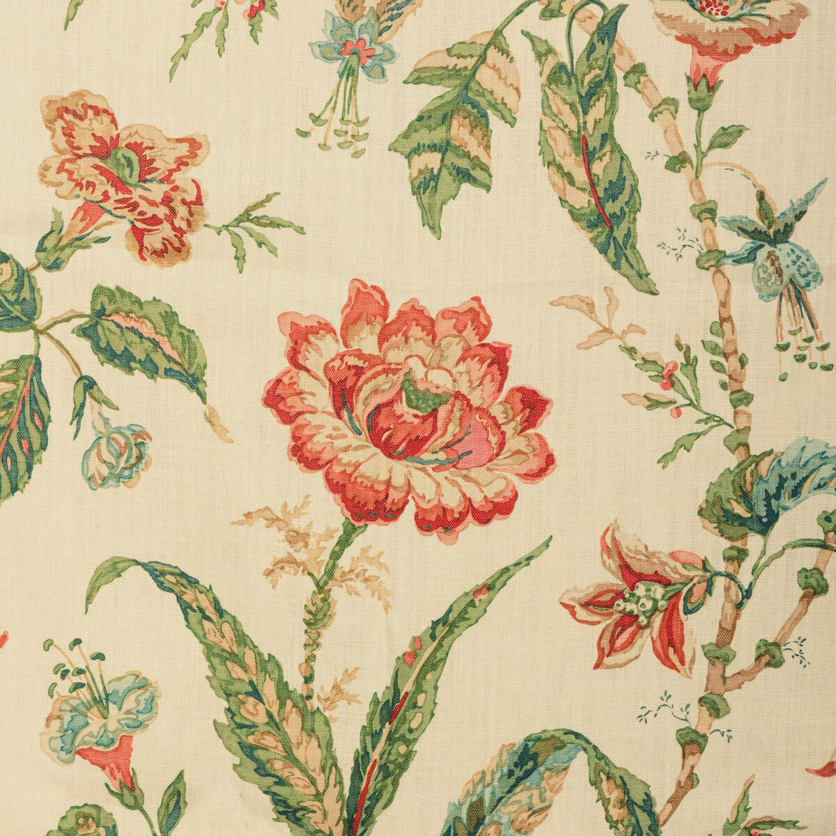 Rosemont Print fabric in antique color - pattern number 2025127.319.0 - by Lee Jofa in the Whitley Hall collection