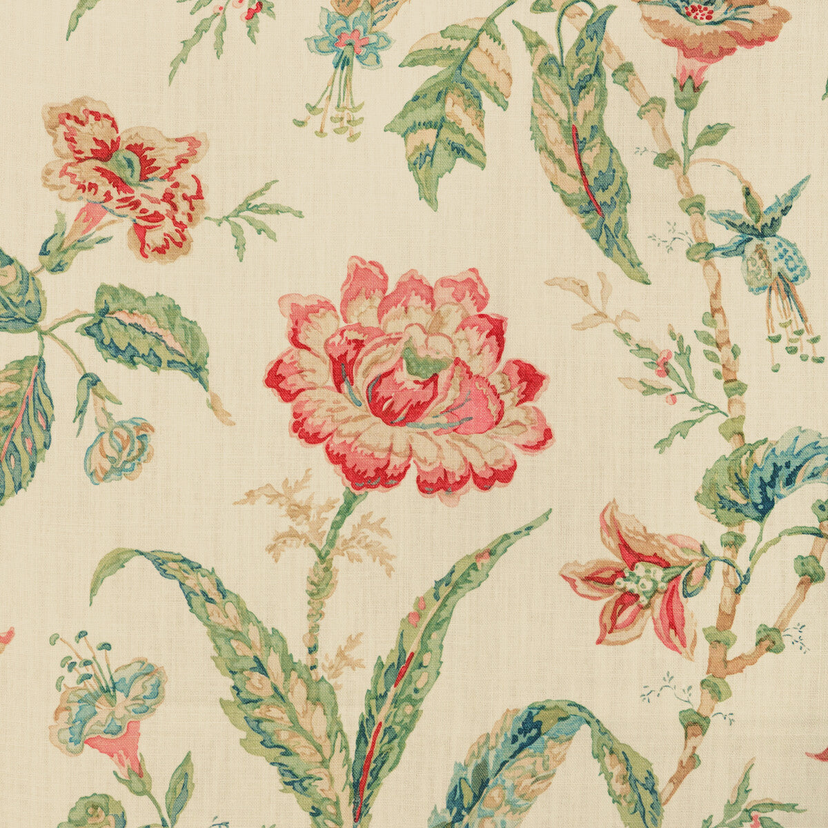 Rosemont Print fabric in rose color - pattern number 2025127.73.0 - by Lee Jofa in the Whitley Hall collection