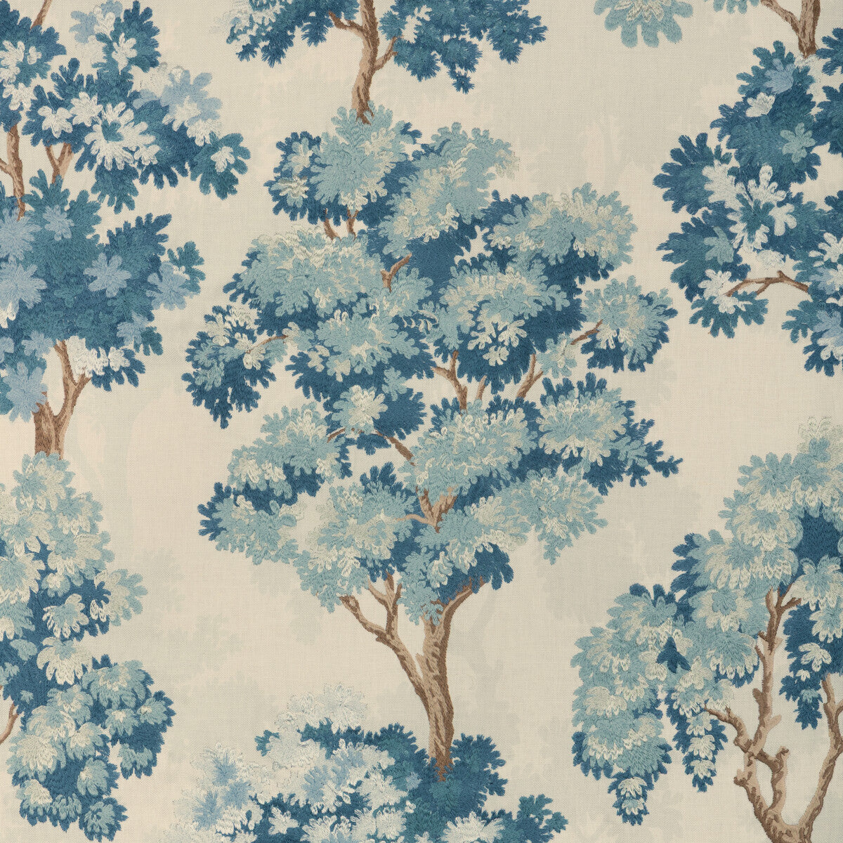 Sherwood Emb fabric in horizon color - pattern number 2025134.513.0 - by Lee Jofa in the Whitley Hall collection