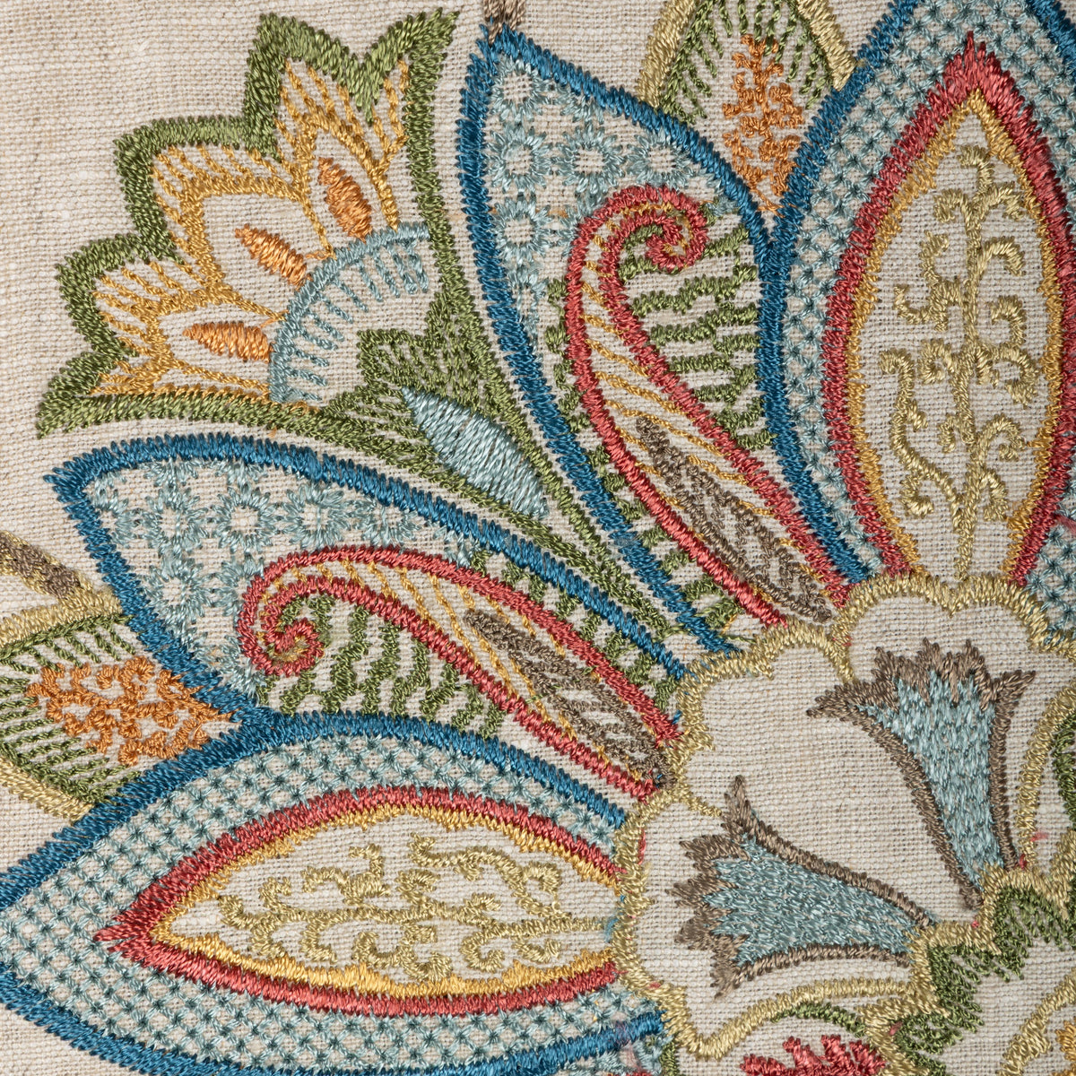 Mayfair Emb fabric in Multi color - pattern number 2025142.195.0 - by Lee Jofa in the Mayfair Embroideries collection
