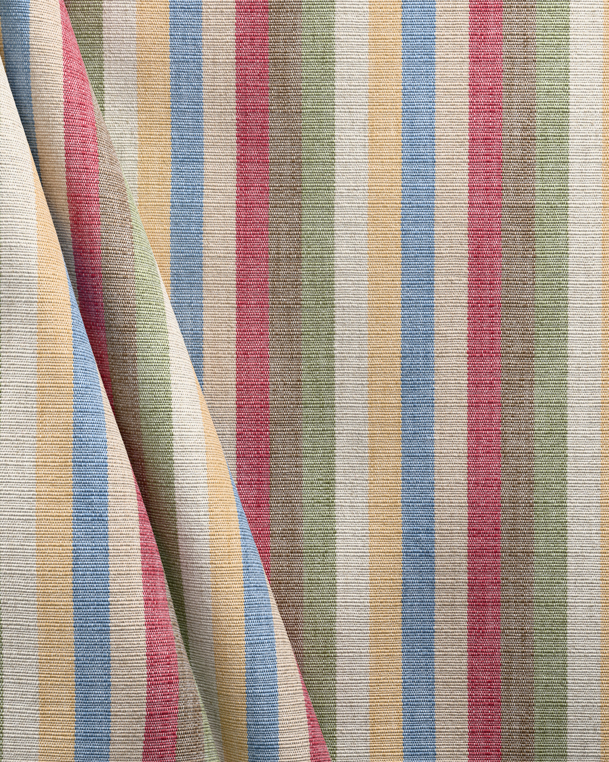 Holborn Stripe fabric in Multi color - pattern number 2025147.195.0 - by Lee Jofa in the Northwood Weaves collection