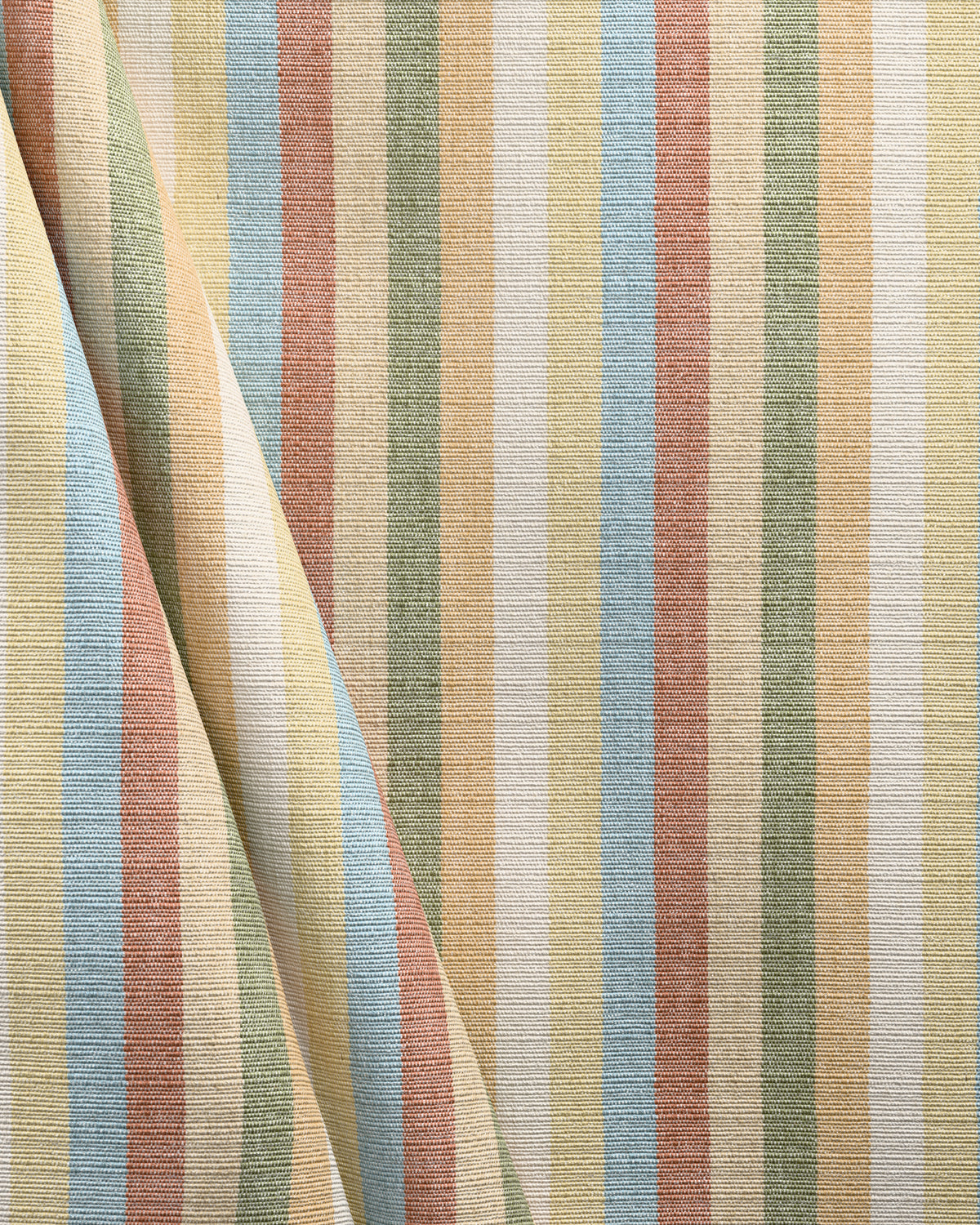 Holborn Stripe fabric in Meadow color - pattern number 2025147.34.0 - by Lee Jofa in the Northwood Weaves collection