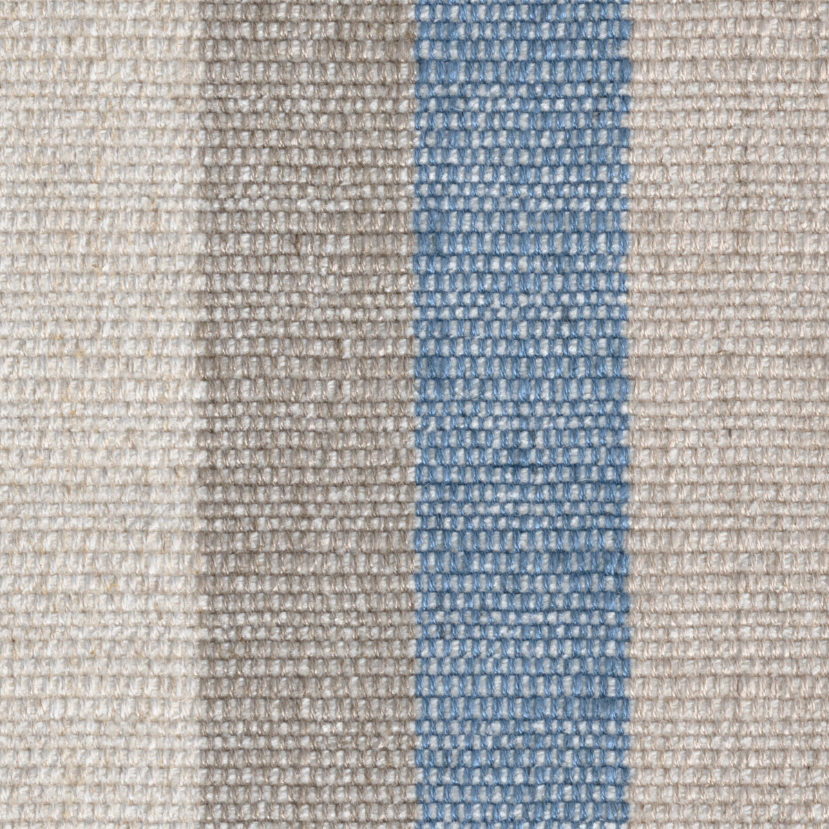Holborn Stripe fabric in Marine color - pattern number 2025147.516.0 - by Lee Jofa in the Northwood Weaves collection